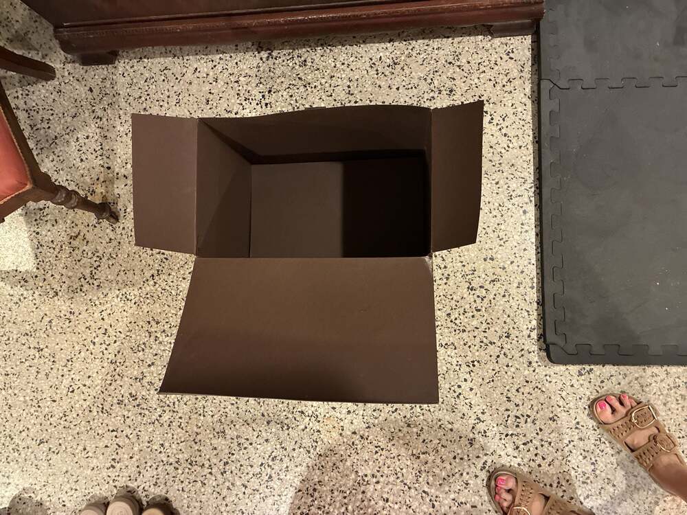 Louis Vuitton Authentic Branded Empty Gift Box and Shopping Bag Set - Picture 3 of 6